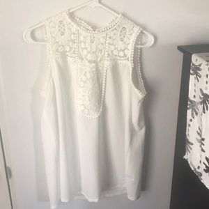 Halogen sleeveless blouse